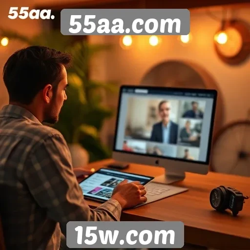 Recursos exclusivos do site 55aa.com para usuários